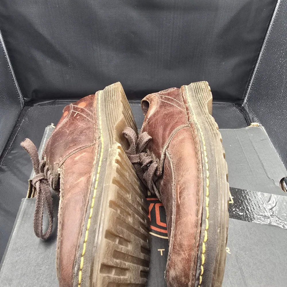 Justin Boots Rustic‎ Brown Leather Boat Shoes